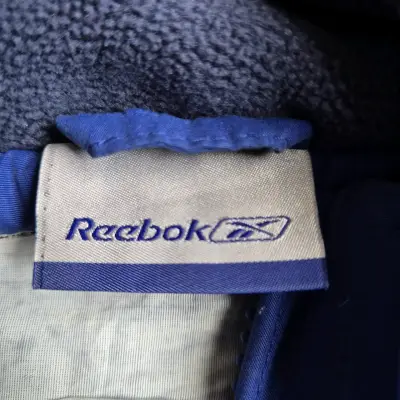 Chaqueta azul deportiva Reebok Talla M - miniatura 4