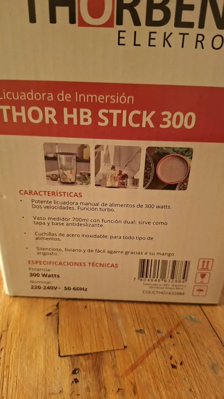 NUEVA /Licuadora de Inmersión Thorben HB Stick 300 - 2
