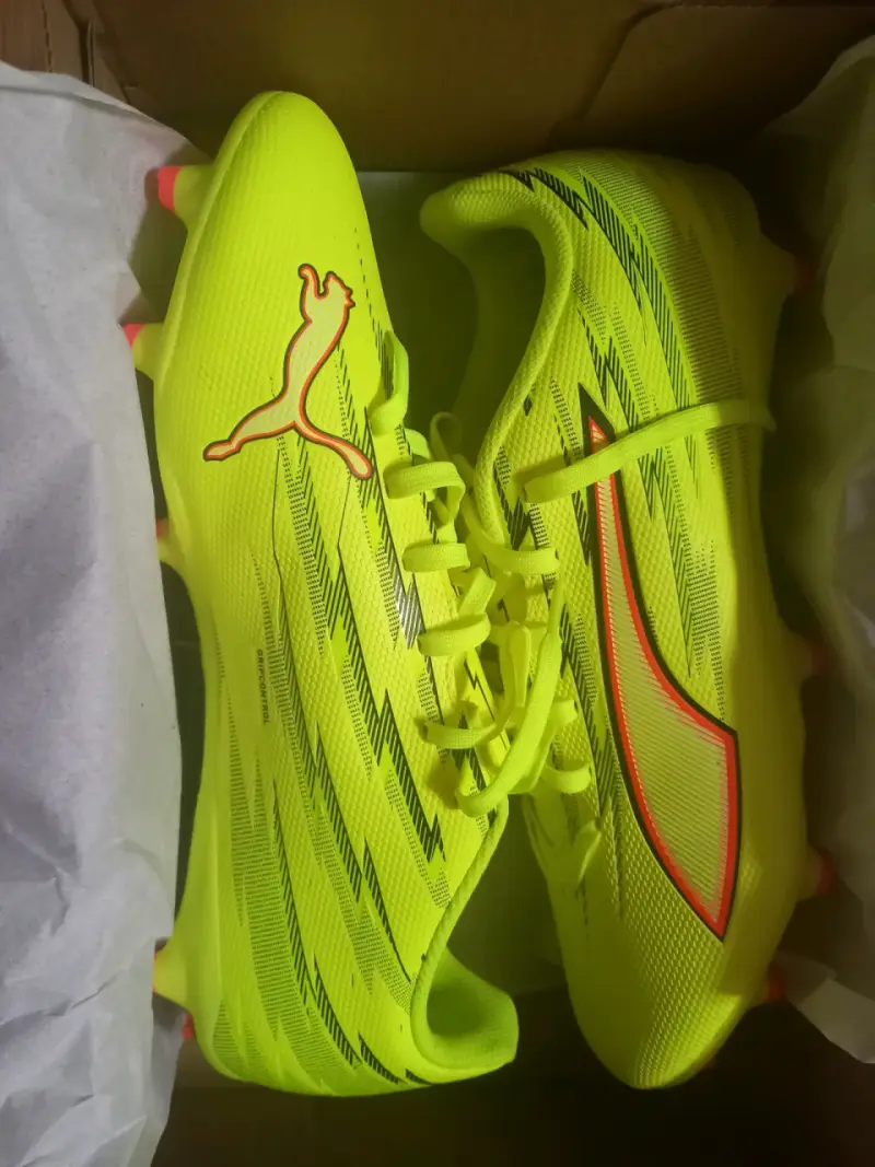 Zapato de fútbol Puma Ultra 6 play fg/ag amarillo - 2