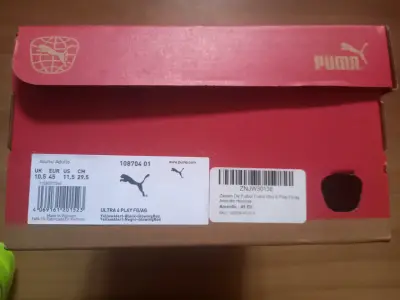 Zapato de fútbol Puma Ultra 6 play fg/ag amarillo - miniatura 3