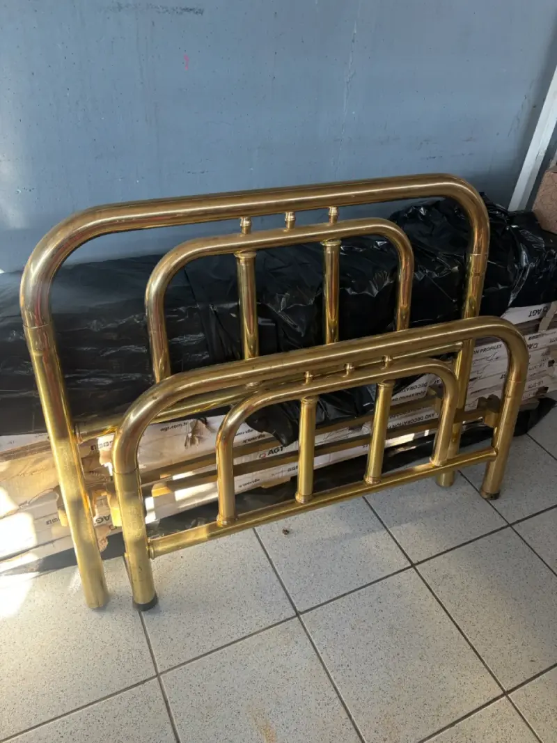Cama de bronce, precio conversable - 1