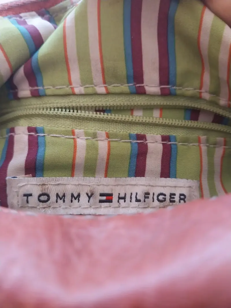 Bolso de cuero rojizo Tommy Hilfiger - 5