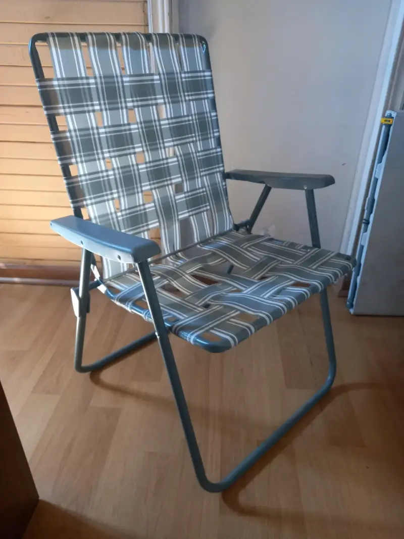 Silla Kimbler Plegable 64x94x62 cm gris