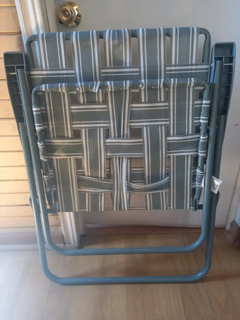 Silla Kimbler Plegable 64x94x62 cm gris - 3