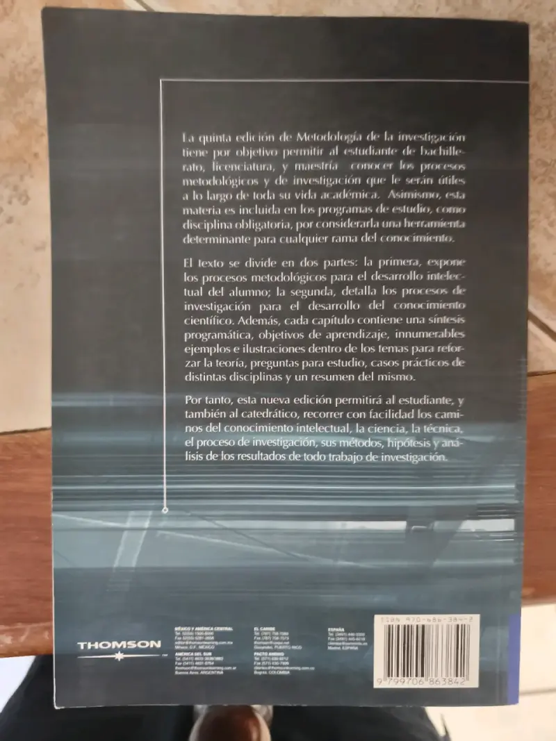 Libro Metodología de la Investigación 5° Edició - 2