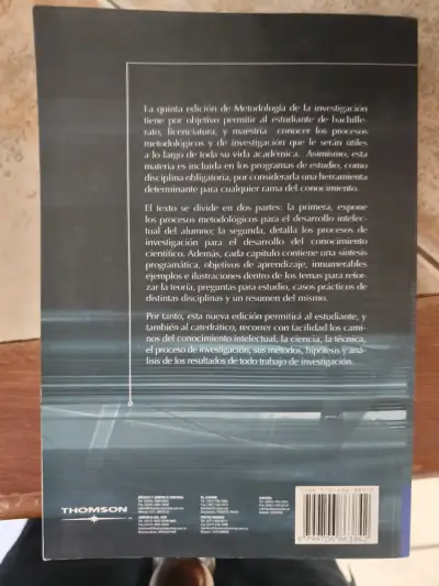 Libro Metodología de la Investigación 5° Edició - miniatura 2