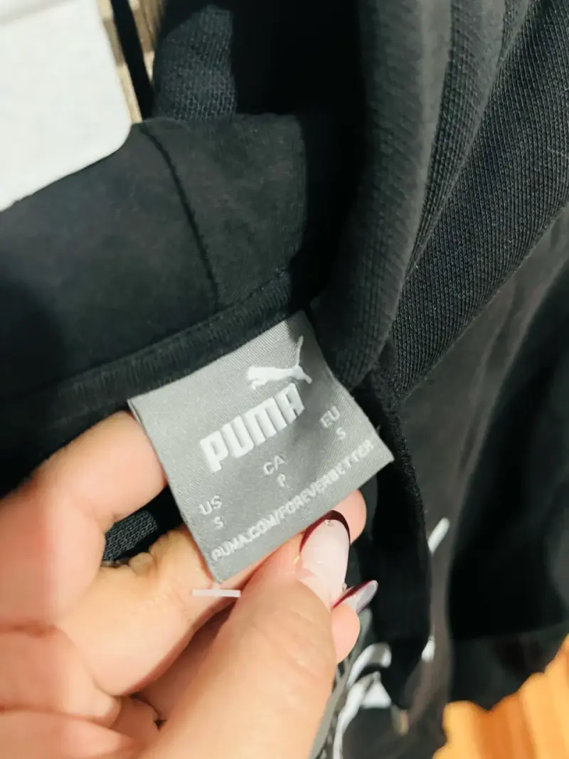 Polerón con capucha negro Puma para hombre - 2