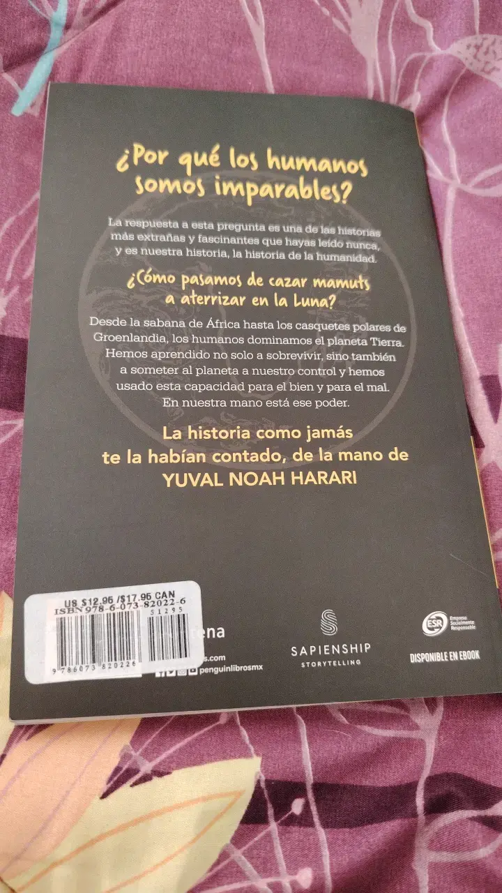 Libro Imparables de Yuval Noah Harari - 2