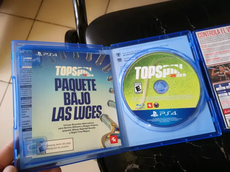 Juegos PS4 Top Spin 2K25 y NBA 2K18 - 3