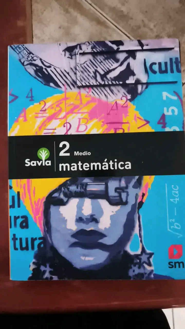 Libro de Matemáticas 2 Medio Savia SM - 1