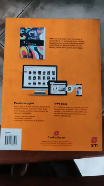 Libro de Matemáticas 1 Medio Savia SM - miniatura 2