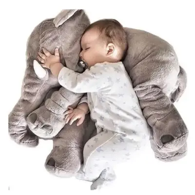 Cojín de peluche elefante para bebé cojin de apego - miniatura 1