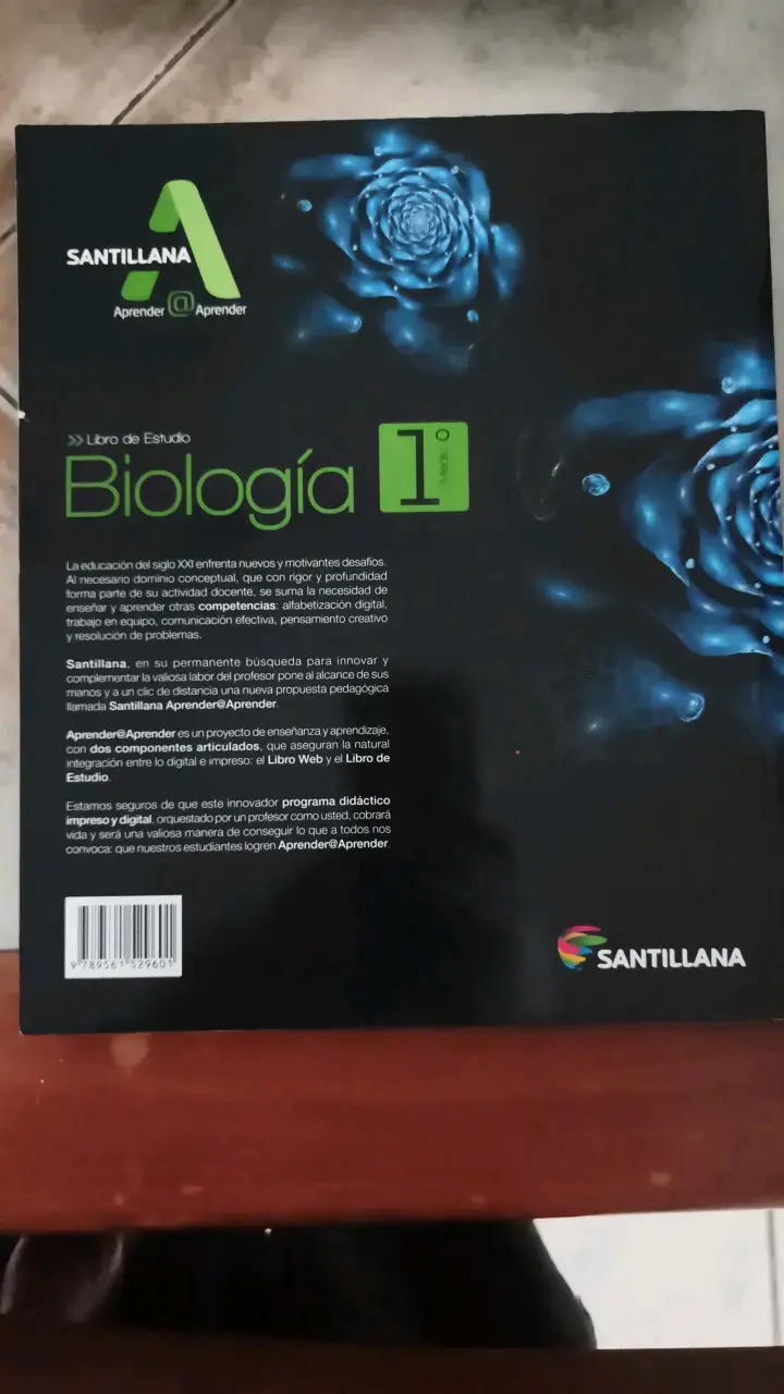 Libro de Biología 1° Medio Santillana - 2