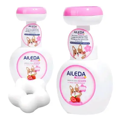 Jabón de Manos Infantil Aileda Espuma Entretenida - miniatura 2