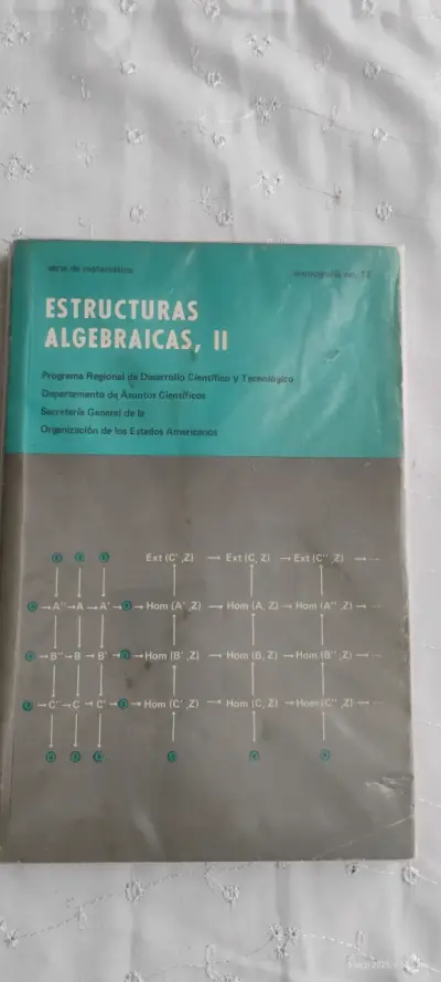 Libro Estructuras Algebraicas II Matemáticas - miniatura 1