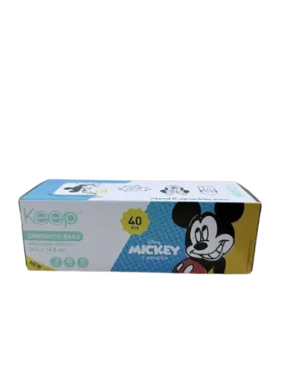 Bolsas para sándwich Keep Mickey Mouse 40 unidades - miniatura 1