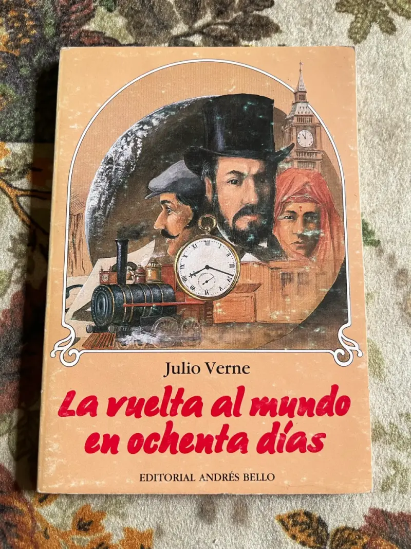 Libro 'La vuelta al mundo en ochenta días' de Julio Verne - 1
