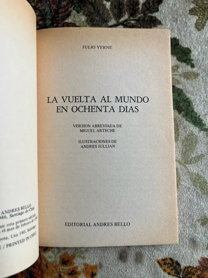 Libro 'La vuelta al mundo en ochenta días' de Julio Verne - 2