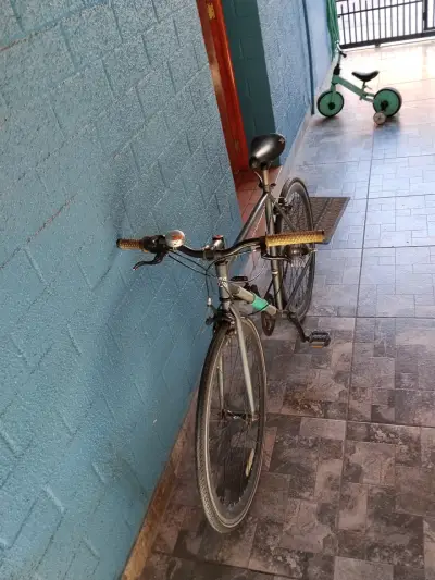 Bicicleta Urbana Yerka Negra en Buen Estado - miniatura 3