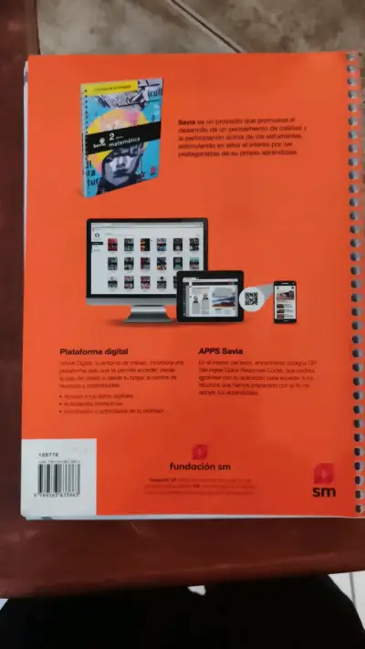 Cuaderno de Actividades Savia 2 Medio Matemática - miniatura 2