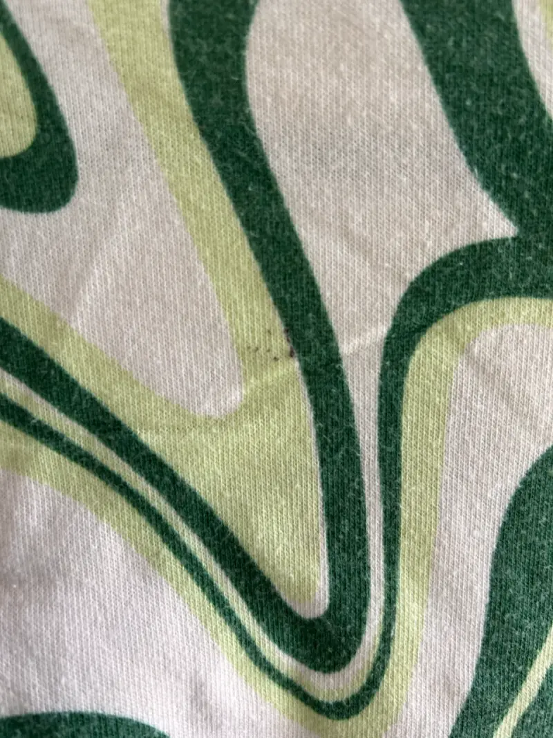 Polerón estampado abstracto verde H&M niña - 2
