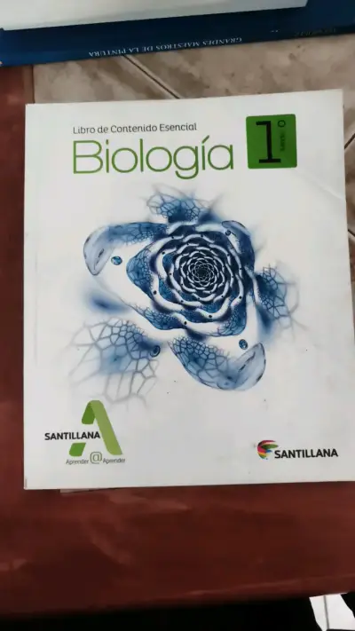 Libro de Biología 1° Medio Santillana - miniatura 1