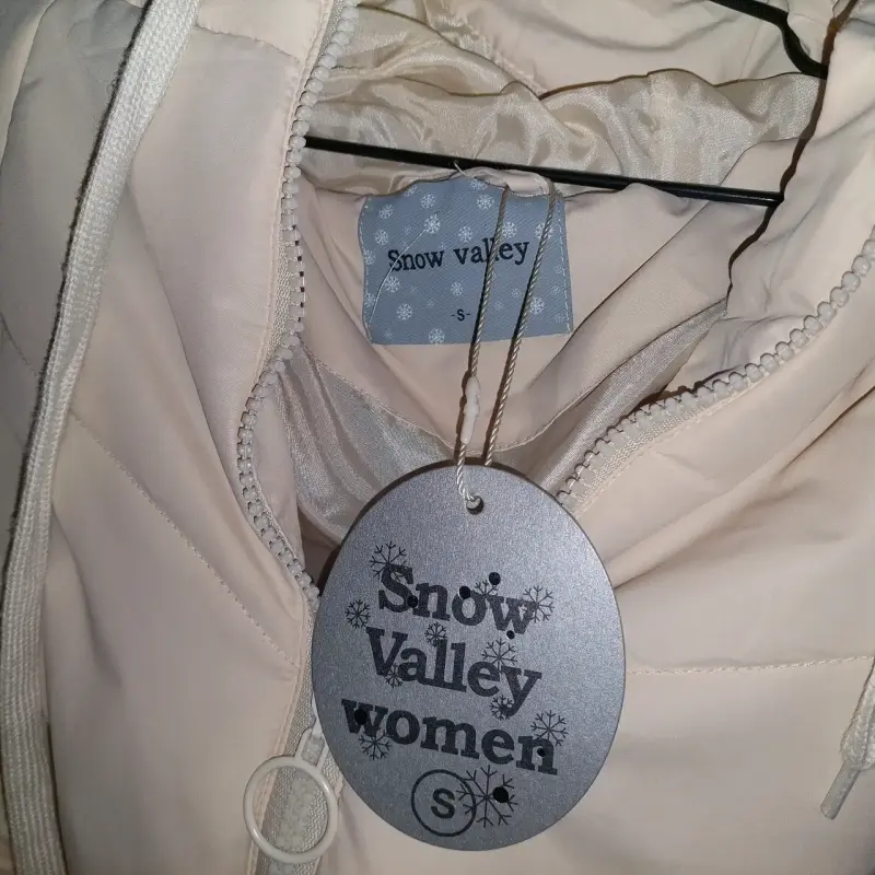 Chaqueta acolchada beige Snow Valley - 2