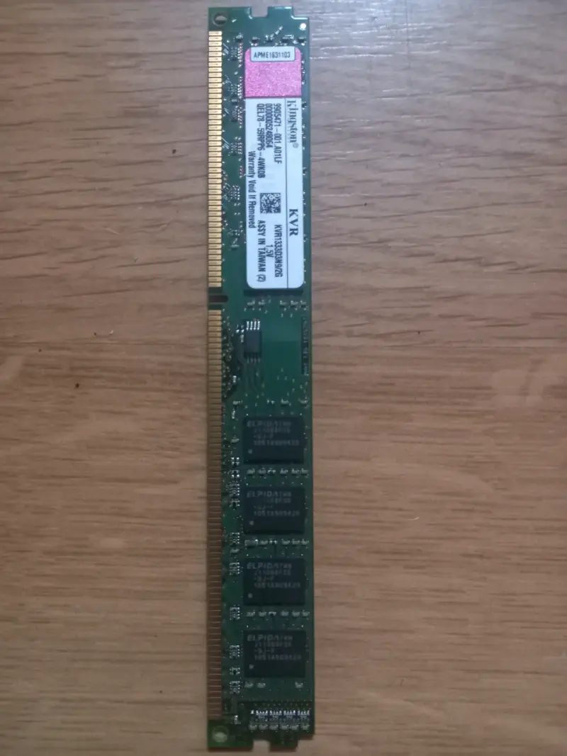 Memoria RAM Kingston 2GB DDR3 1333mhz para PC