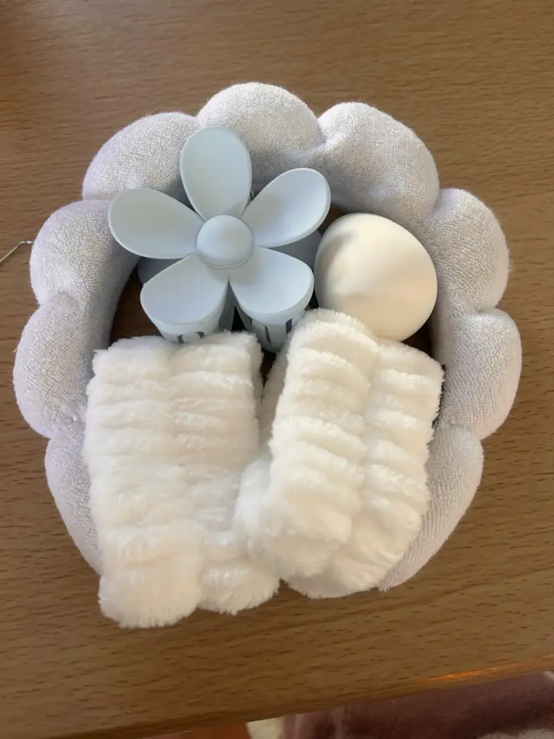 Set de accesorios de spa Mascking con esponja y banda - 1