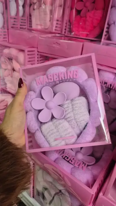 Set de accesorios de spa Mascking con esponja y banda - miniatura 3