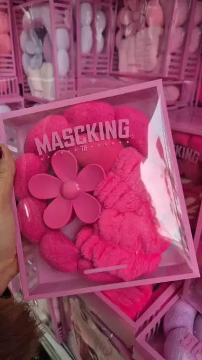 Set de accesorios de spa Mascking con esponja y banda - miniatura 4
