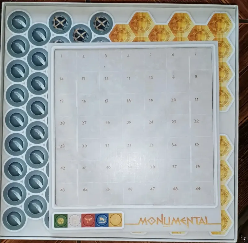 Juego de mesa Monumental edición básica - 2