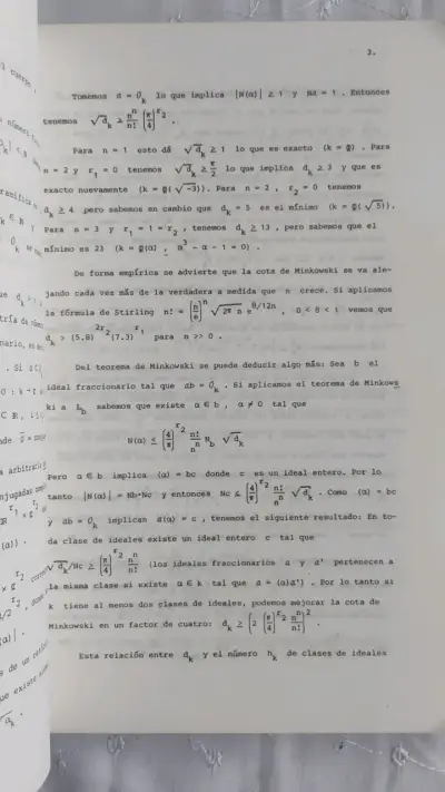 Revista Notas de la Sociedad de Matemática de Chile 1986 - miniatura 3