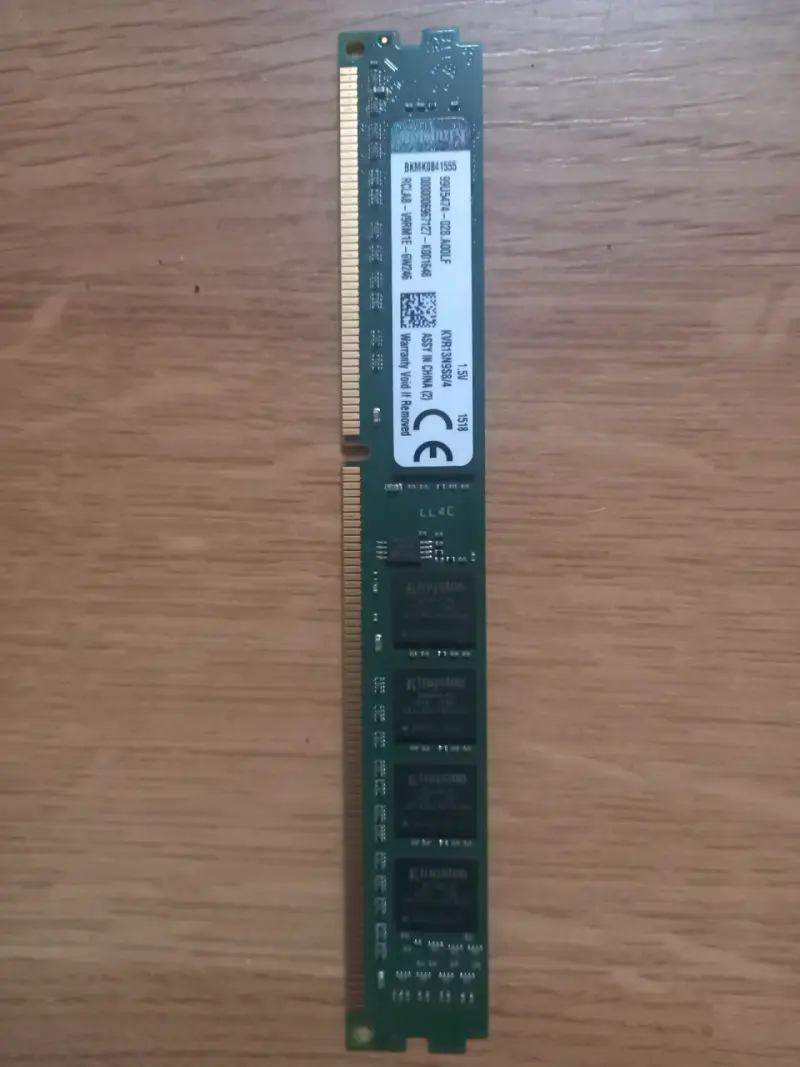 Memoria RAM Kingston 4GB DDR3 1333MHZ