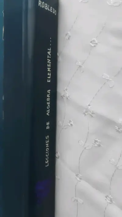 Libro Lecciones de Álgebra Elemental Moderna de Robledo - miniatura 1