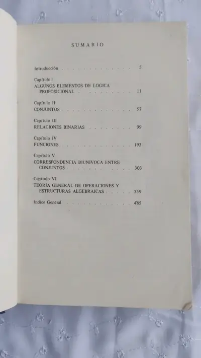 Libro Lecciones de Álgebra Elemental Moderna de Robledo - miniatura 3