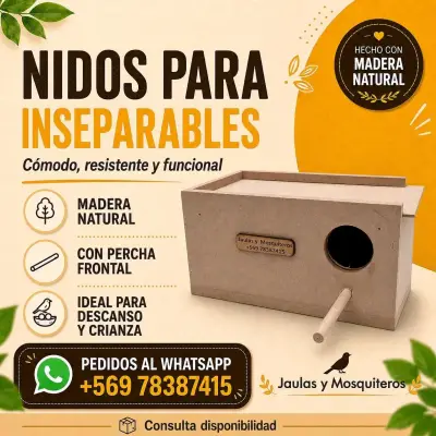 Nidos para Aves. - miniatura 2
