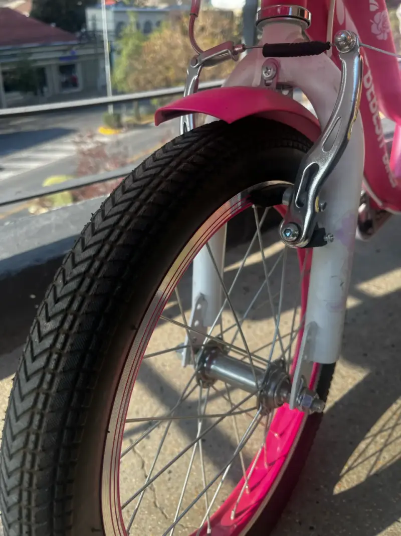 Bicicleta infantil rosa aro 16 - 3