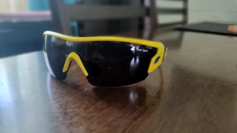 Gafas de Sol Deportivas Race Sport Amarillas - 3