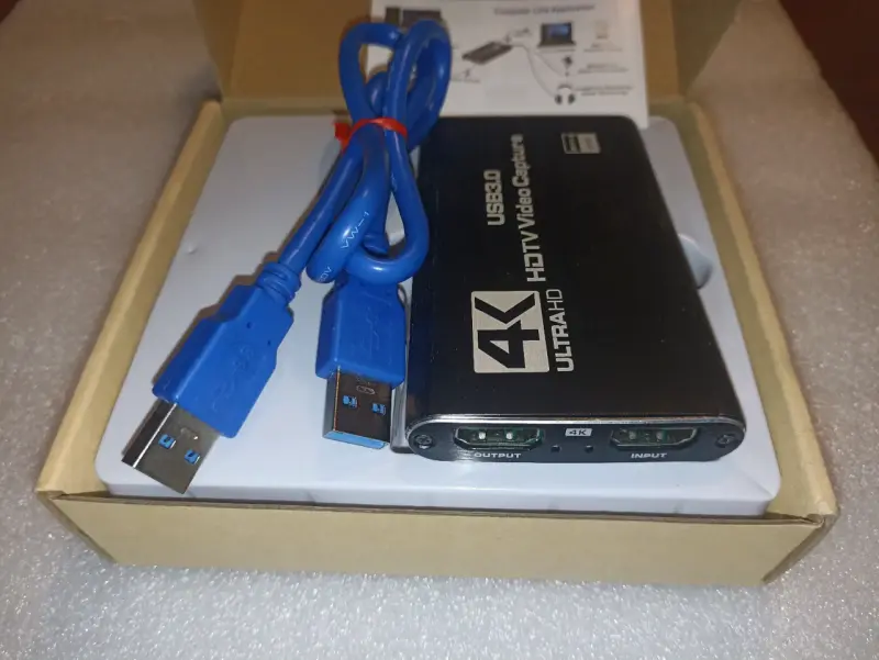 Capturadora de Video 4K USB3.0 Ultra HD - 1