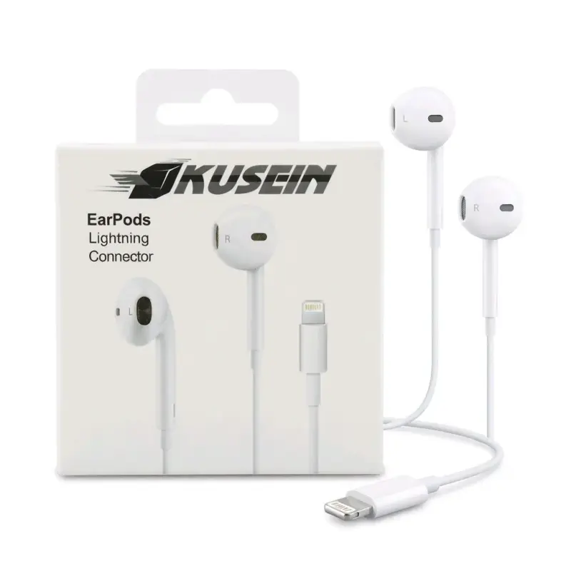 Auriculares Kusein EarPods con conector Lightning - 1