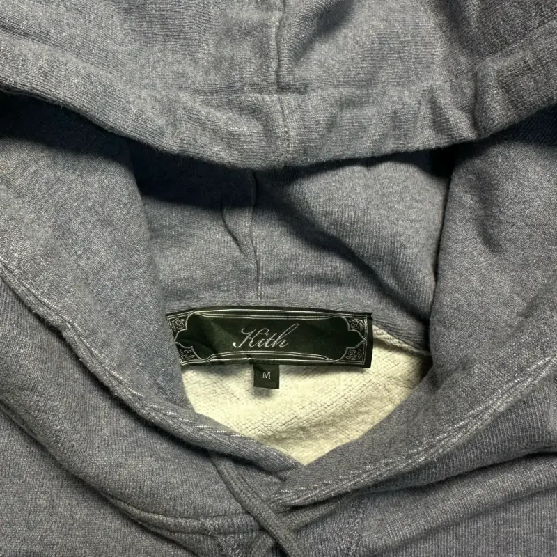 Kith Polerón gris con capucha de algodón - 3