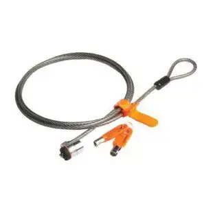 Cable de seguridad para bicicleta con candado - miniatura 1