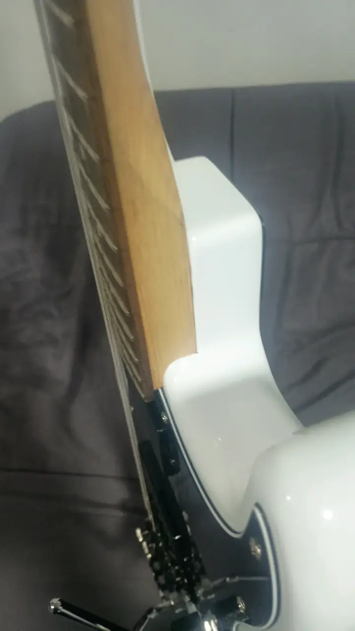 Guitarra Squier Contemporary HH Floyd Rose Blanca - 3