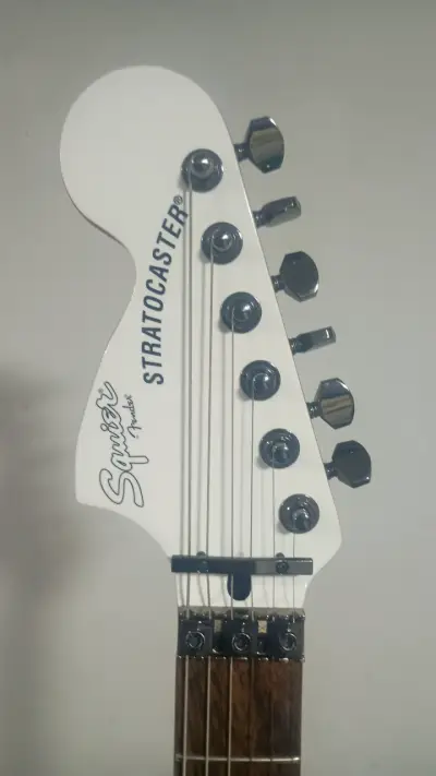 Guitarra Squier Contemporary HH Floyd Rose Blanca - miniatura 5