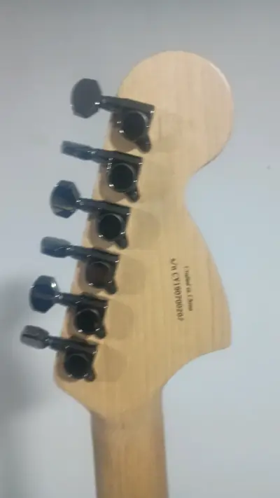 Guitarra Squier Contemporary HH Floyd Rose Blanca - miniatura 6