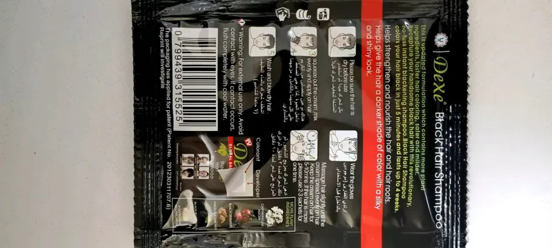 Shampoo Dexe para Cabello Negro Natural y Orgánico - 4