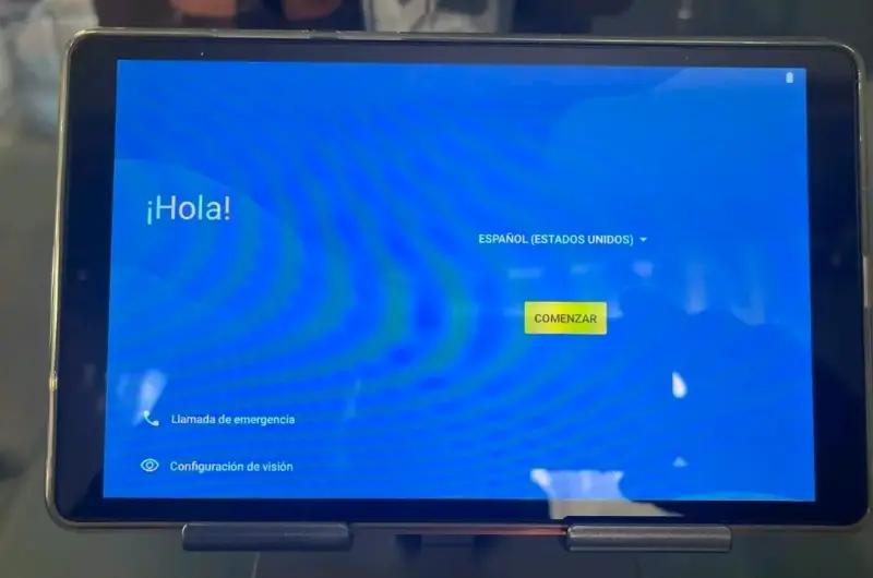 Tablet con pantalla táctil de 10 pulgadas