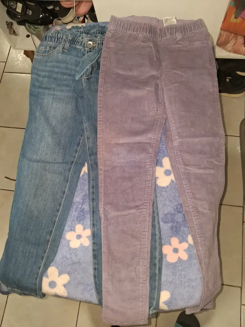 Lote de jeans para niña en varios colores - 5