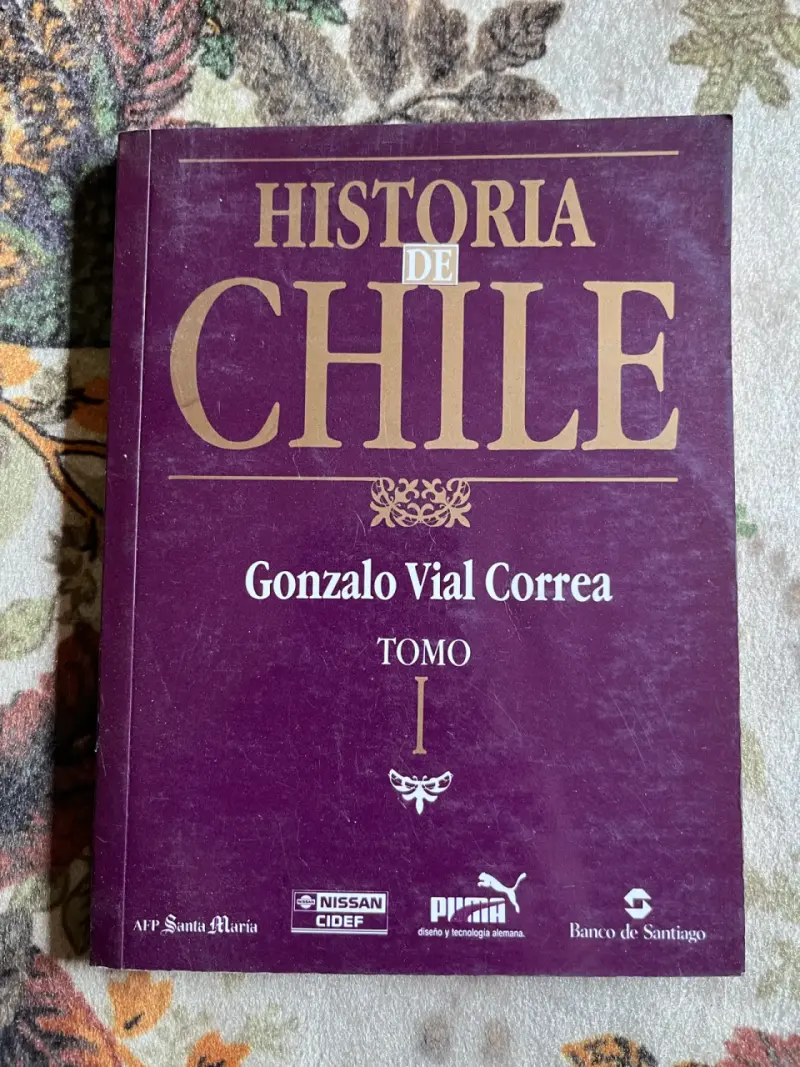 Libro Historia de Chile Tomo I Gonzalo Vial Correa - 1